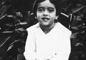 Vinicius, at about four years old.