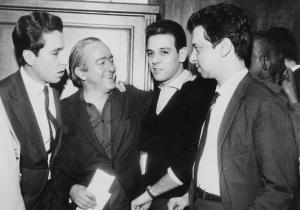 Con Carlos Lyra y amigos, 1962.