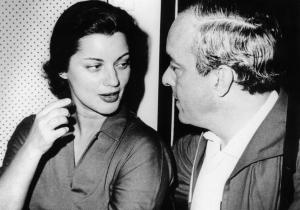 Com Lucia Proença, c. 1960