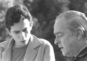 Con Torquato Neto, 1966.